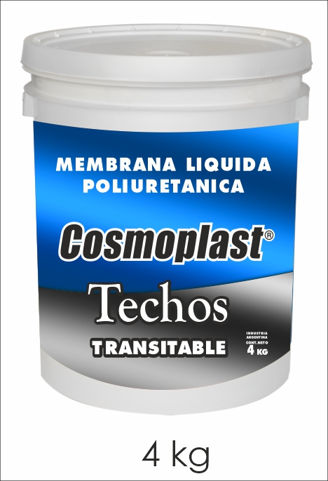 MEMB. LIQ. COSMOPLAST TEJA X 4KG.