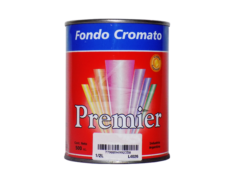 FONDO CROMATO ROJO X 1/2 L.